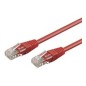Goobay CAT 6 U/UTP CCA 0,25m Red
